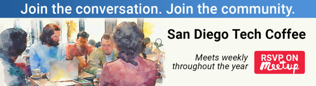 San Diego Tech Events Calendar for the Tech Community.